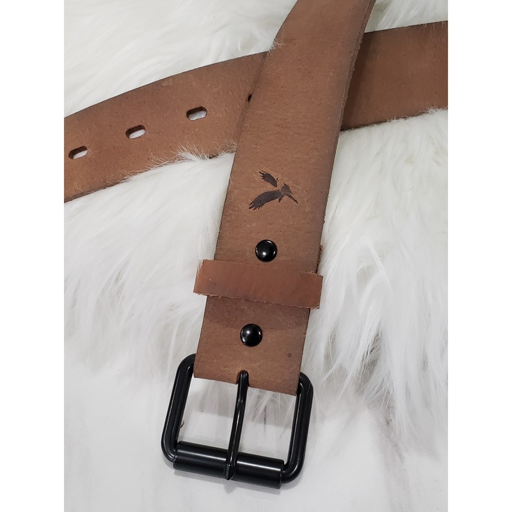 NEW SIZE 38 American Eagle Outfitters Mens Brown Leather Belt y2k surfer prep
